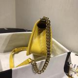 Chanel Le boy 25 feminine lizard-grain vintage flap messenger bag classic chain-strap crossbody bag with signature Double-C twist closure