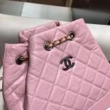 Chanel gabrielle As94485 casual quilted drawstring bucket bag lightweight backpack rucksack multicolor option