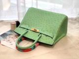 Hermes Birkin 30 luxury solid handbag large-capacity casual  shopping tote bag