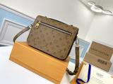 M44876 Louis Vuitton/LV Pochette Métis handbag elegant contrast-color vintage messenger crossbody bag