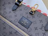 M45358 Louis Vuitton/LV onthego handbag  lightweight large-capacity travelling holiday bag must-have piece for sandy beach sun bathing 