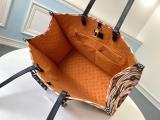 M45359 Louis Vuitton/LV onthego handbag  lightweight large-capacity travelling holiday bag must-have piece for sandy beach sun bathing 
