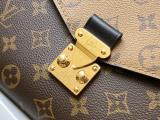 M44876 Louis Vuitton/LV Pochette Métis handbag elegant contrast-color vintage messenger crossbody bag