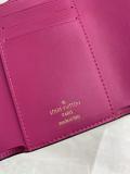 M69175 Louis Vuitton/LV female clamshell three-folding small wallet short purse multislots card holder