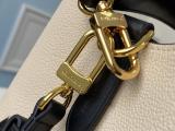 M56889 Louis Vuitton/LV NéoNoé MM handbag feminine drawstring open bucket bag with braided handle and monogram printing