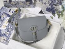 Dior lady Bobby saddle bag vintage half-moon messenger crossbody bag with iconic decorative CD flap buckle and magnetic fastener 