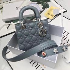 Dior classic My ABCDior handbag trendy quilted miniature shopping tote bag casual crossbody shoulder bag with embellished d.i.o.r charm 