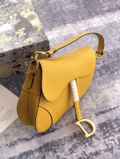 Dior sleek vintage messenger saddle bag casual chest shoulder  bag with stirrup magnetic clasp and antique gold hardware 