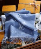 Louis Vuitton/LV female fringed cashmere scarf with giant monogram printing motif plenty of color option 