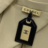 Chanel female double-breasted button trench coat autumn winter warm dust coat 