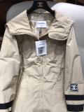 Chanel women's waterproof warm thick long down coat lightweight coldproof trench coat indispensable winter dust coat