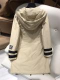 Chanel women's waterproof warm thick long down coat lightweight coldproof trench coat indispensable winter dust coat