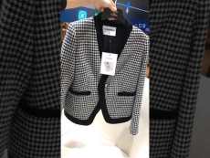 Chanel vintage high-quality ready to wear couture collarless windproof cropped jacket fall thin coat windbreaker