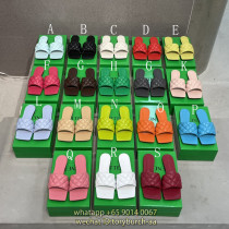 Bottega Veneta BV flat summer sandal outdoor slipper footwear half drag slide mules size35-40