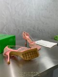 Botteg Veneta BV mesh heeled pump sandal summer essential footwear ladies strapped sandal size 35-40