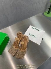 Botteg Veneta BV mesh heeled pump sandal summer essential footwear ladies strapped sandal size 35-40