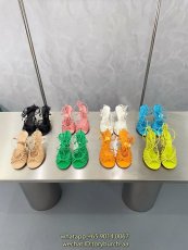 Botteg BV heeled strapped sandal stiletto heel pump sandal ladies summer essential footwear Size35-41