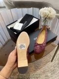 lambskin chanel flat ballet toe shoes slide pump slip-on daily walking footwear size35-40