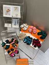 Hermes Velcro flat sandal women's essential summer footwear outdoor slipper flp flop size35-40