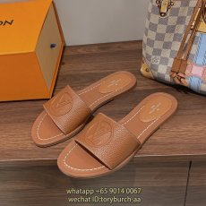 louis Vuitton Lv women's flat summer sandal outdoor slipper flip flops sandy beach footwear size35-40