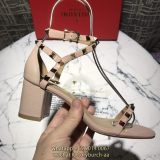 Valentino Garavani ankle-strap chunky-heel sandal women's summer pump size35-40
