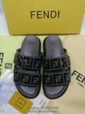 Fendi FF-modif unisex flat summer sandal outdoor slipper flip flops sandy beach shoes size35-45