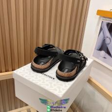 birkenstocks & Dior unisex flat combat sandal couple sandal shoes ladies summer footwear size35-45