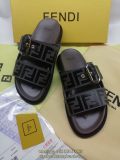 Fendi FF-modif unisex flat summer sandal outdoor slipper flip flops sandy beach shoes size35-45