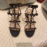 Valentino Garavani rockstud caged sandal chunky-heel pump slip-on women's summer footwear size35-40