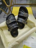 Fendi unisex flat summer sandal footwear outdoor slipper casual couple sandal shoes size35-45