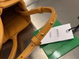Bottega Veneta BV Arco woven bucket handbag tiny basket shopper tote sling crossbody shoulder bag