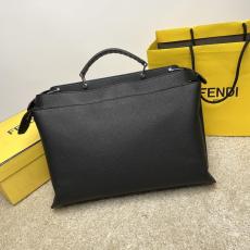 Fendi Peekaboo Iseeu men's business briefcase laptop handbag sling crossbody commuter tote