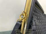 Fendi first clamshell evening clutch socialite cosmetic pouch sling crossbody flap messenger