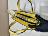 BA350 Prada Re-Edition mini shopper handbag crossbody shoulder shopping tote in waxed calfskin