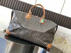 Goyard large travel bag weekender duffle carryall bag keepall shopper handbag tote authentic quality