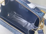 M59351 Louis vuitton LV soft trunk handbag cosmetic boxy clutch sling crossbody shoulder flap messenger