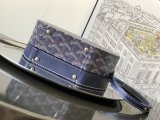 rare limited edition Goyard Alto hatbox truck handbag sling crossbody shoulder round bag