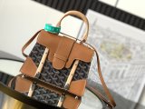 Goyard Saigon mini wooden-handble handbag sling crossbody shoulder flap messenger multicolor available 