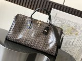 Goyard CROISIERE canvas travel handbag weekender getaway duffle bag foldable boston shopper tote