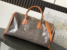 Goyard CROISIERE canvas travel handbag weekender getaway duffle bag foldable boston shopper tote