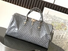 Goyard CROISIERE weekender getaway duffle bag canvas travel handbag foldable boston shopper tote