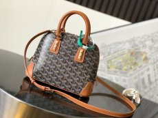 Goyard vendome clamshell mini handbag tiny shopper tote sling crossbody shoulder bag