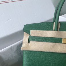 Togo leather Hermes Birkin 25 shopper handbag travel holiday beach tote semi handbag stitch gold hardware