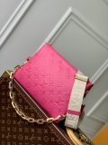 M57790 Louis vuitton coussin PM shoulder bag pillow-shaped underarm baguette versatile smartphone holder clutch 