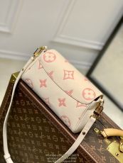 new arrives M46393 Louis vuitton Lv favorite handbag casual underarm baguette party cosmetic pouch with double strap  