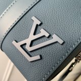 M21438  Louis Vuitton LV Aerogram City Keepall unisex shoulder bag with jacquard wide strap multiclolor available