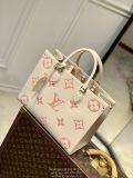 M21579 M21575 Louis vuitton LV Onthego neverfull carryall shopper handbag  utility travel tote roomy beach bag 