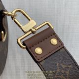 M57835 Louis vuitton monogram Papillon BB trunk handbag casual underarm bagueete chest barrel bag 
