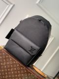 M21362 M57079 Louis vuitton Lv men's Aerogram travel backpack versatile durable hiking rucksack  SIze 43 x 30 x 14cm