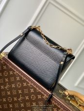 M21031 Louis Vuitton LV Twist MM handbag sling crossbody shoulder flap messenger with arched bottom 